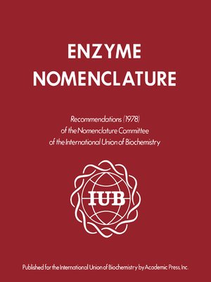 cover image of Enzyme Nomenclature 1978